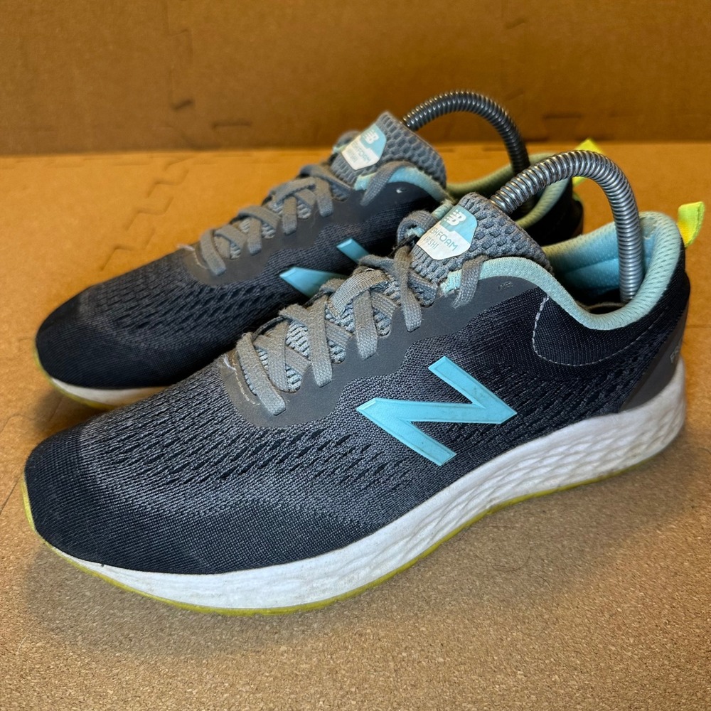 New Balance Fresh Foam Arishi v3 Women 8.5 Grey Blue WARISSC3 Running Shoes - Picture 3 of 12